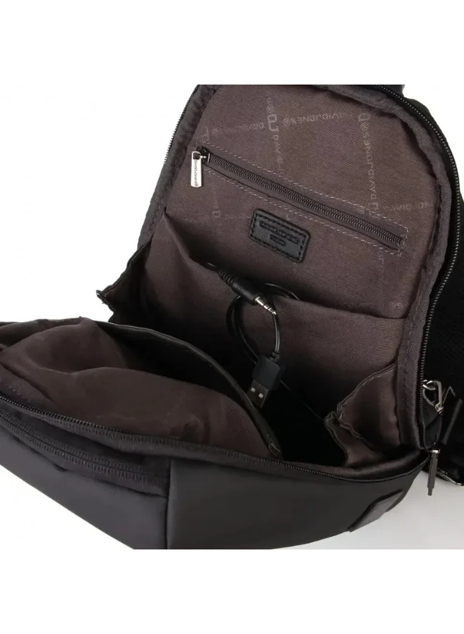 David Jones  David Jones Men's Handbag Stylish and Durable Everyday Carry | Color Black(933301)  | Best Price UAE